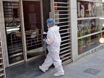Una sanitaria en L’Hospitalet (Barcelona)