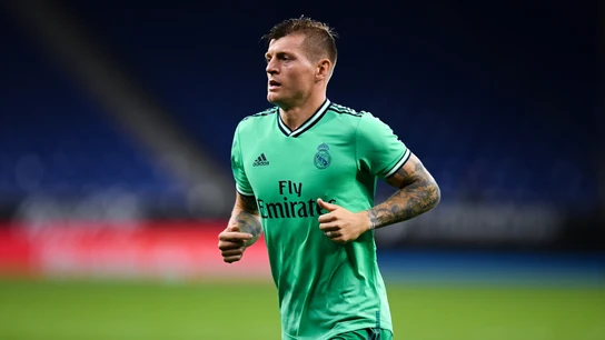 Toni Kroos, en un partido con el Real Madrid. Toni Kroos, en un partido con el Real Madrid.