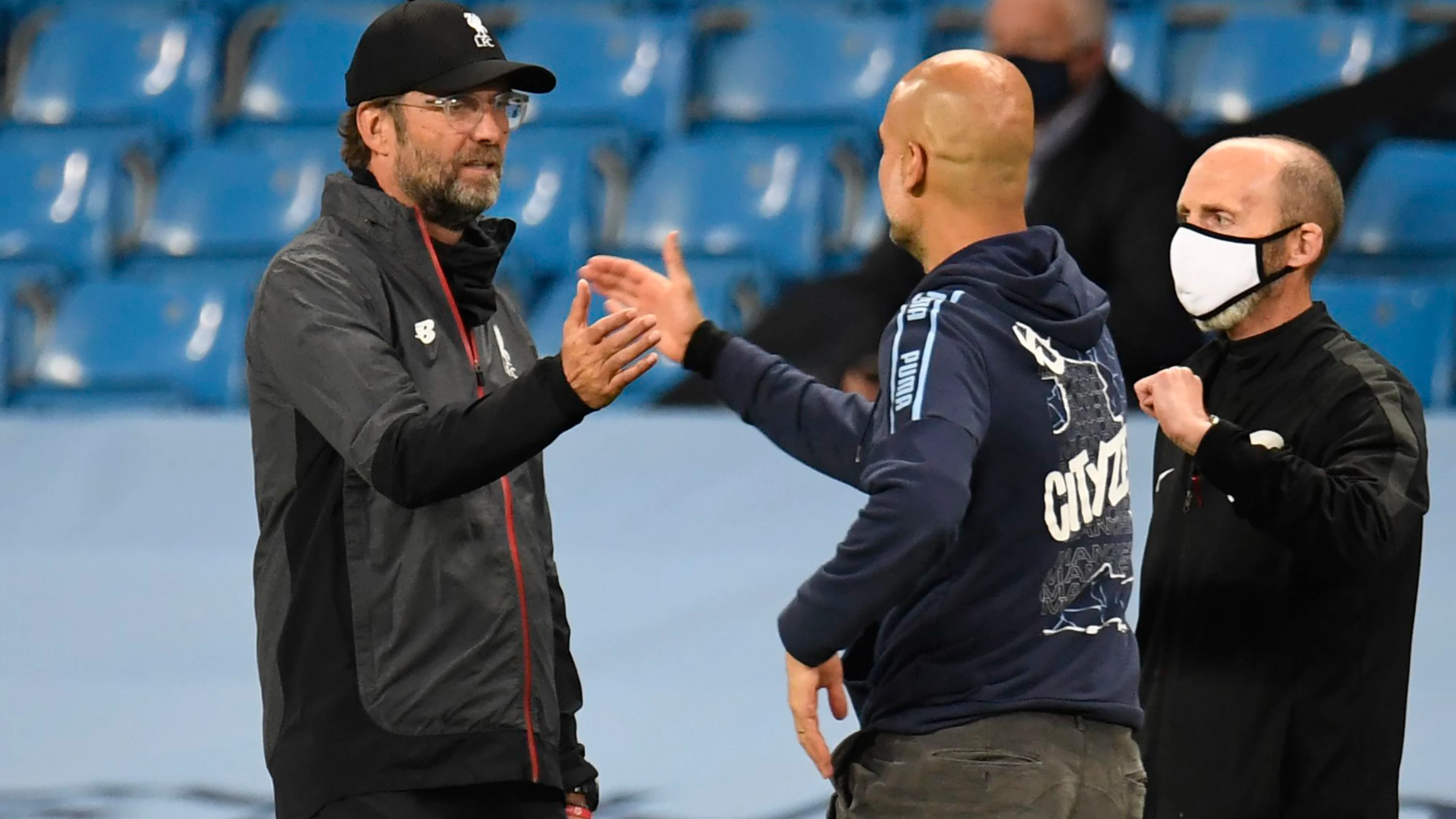 Jürgen Klopp y Pep Guardiola