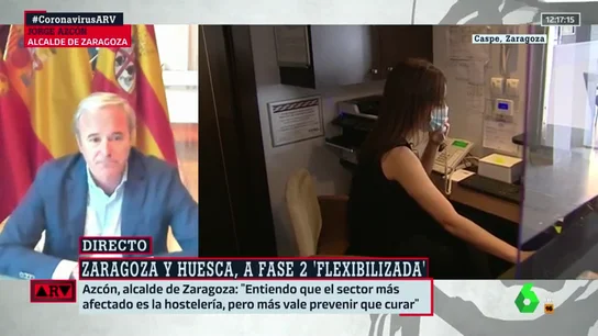 El alcalde de Zaragoza, Jorge Azcón. azcon