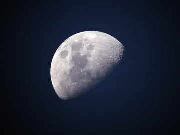 Fotografía de la Luna Fotografía de la Luna
