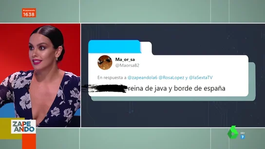La respuesta de Cristina Pedroche después de que un espectador la llame "borde de España" La respuesta de Cristina Pedroche después de que un espectador la llame "borde de España"