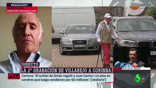 El director de 'OK Diario', Eduardo Inda rep dominicana