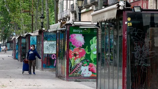 Floristerías en la Rambla de Barcelona Floristerías en la Rambla de Barcelona