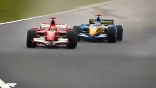 Schumacher y Alonso