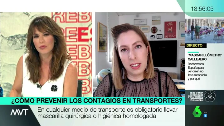 ¿Cómo viajar con coronavirus?: los consejos de Déborah García para evitar el contagio en el tren y el avión