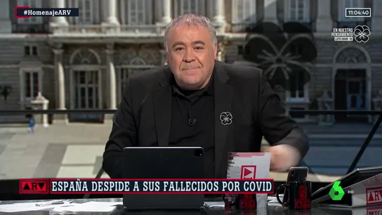 Antonio García Ferreras en el especial 'Homenaje a las víctimas' discurso ferreras