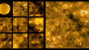 Solar Orbiter toma las imagenes mas cercanas del Sol y capta sus hogueras