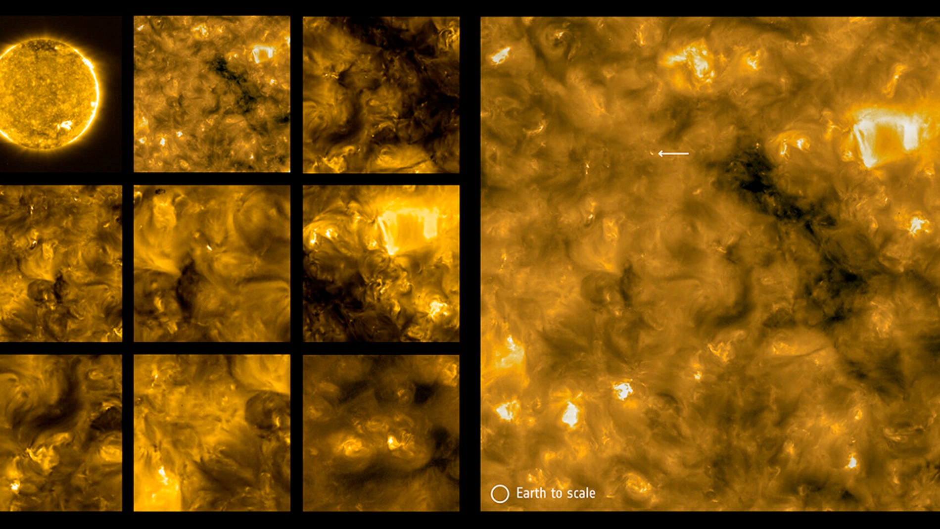 Solar Orbiter toma las imagenes mas cercanas del Sol y capta sus hogueras