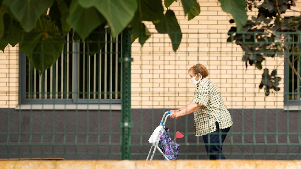 Imagen de una mujer de la tercera edad 