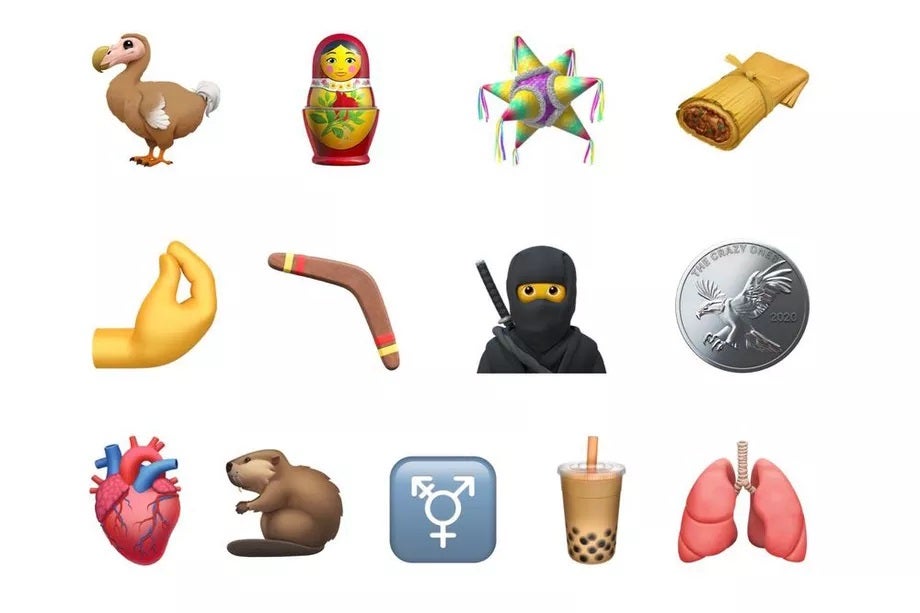 Nuevos emoji 2020