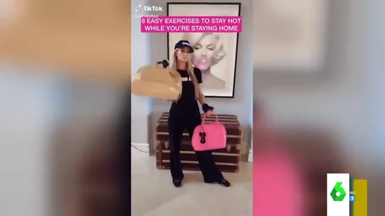 Paris Hilton 'arrasa' en Tiktok con una rutina de entrenamiento en su propia mansión Paris Hilton 'arrasa' en Tiktok con una rutina de entrenamiento en su propia mansión