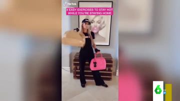 Paris Hilton 'arrasa' en Tiktok con una rutina de entrenamiento en su propia mansión
