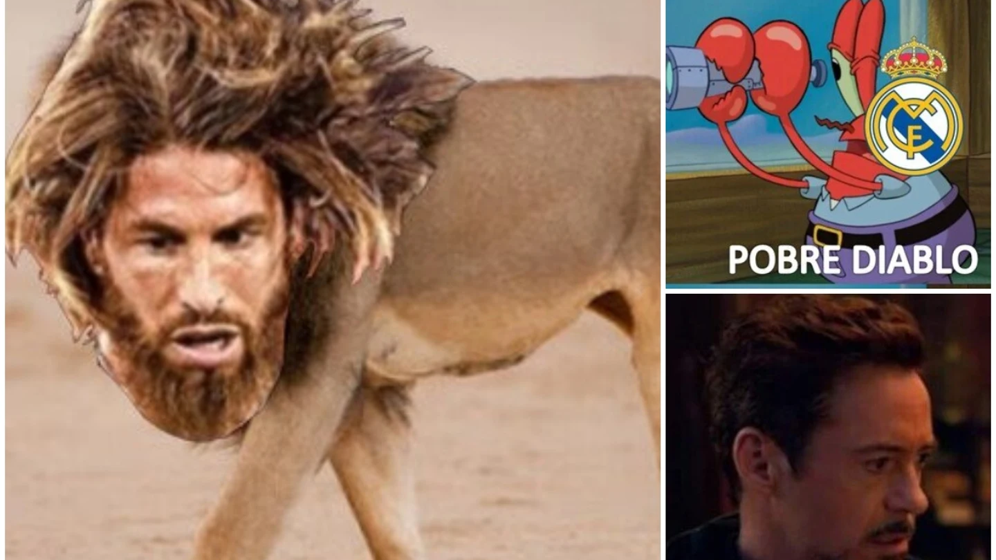 Sergio Ramos, Bob Esponja y Tony Stark Sergio Ramos, Bob Esponja y Tony Stark