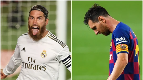 Sergio Ramos y Lionel Messi Sergio Ramos y Lionel Messi