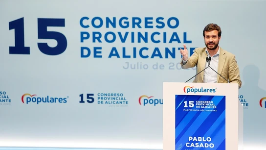 asado pronuncia un discurso durante la clausura del decimoquinto congreso provincial del PP de Alicante asado pronuncia un discurso durante la clausura del decimoquinto congreso provincial del PP de Alicante