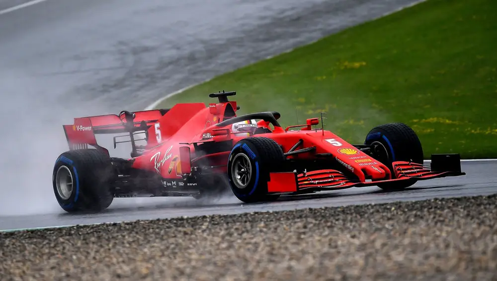  Sebastian Vettel GP Hungría 2020 Libres 