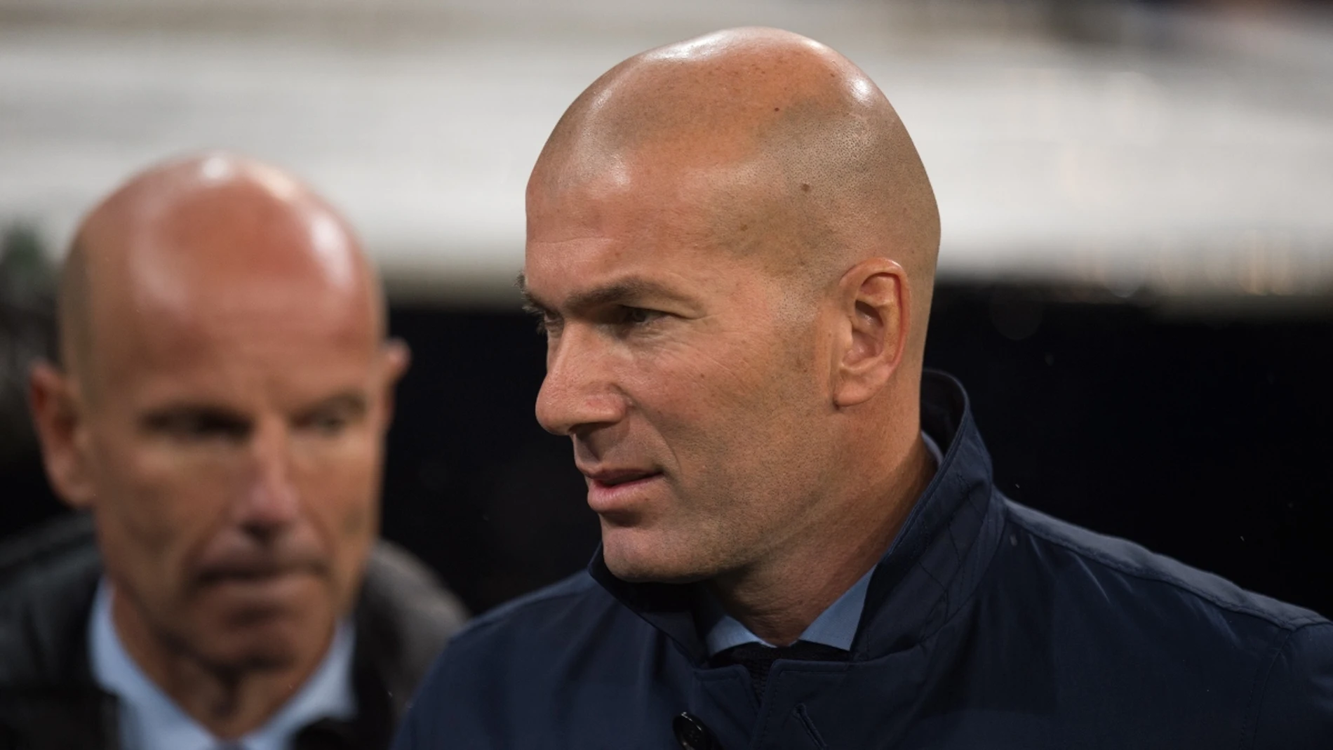 Zidane, con Bettoni