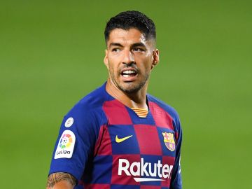 Luis Suárez, con el Barcelona Luis Suárez, con el Barcelona
