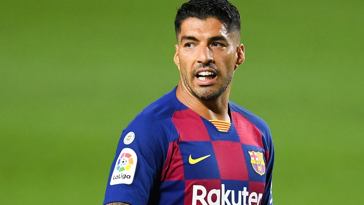 Luis Suárez, con el Barcelona