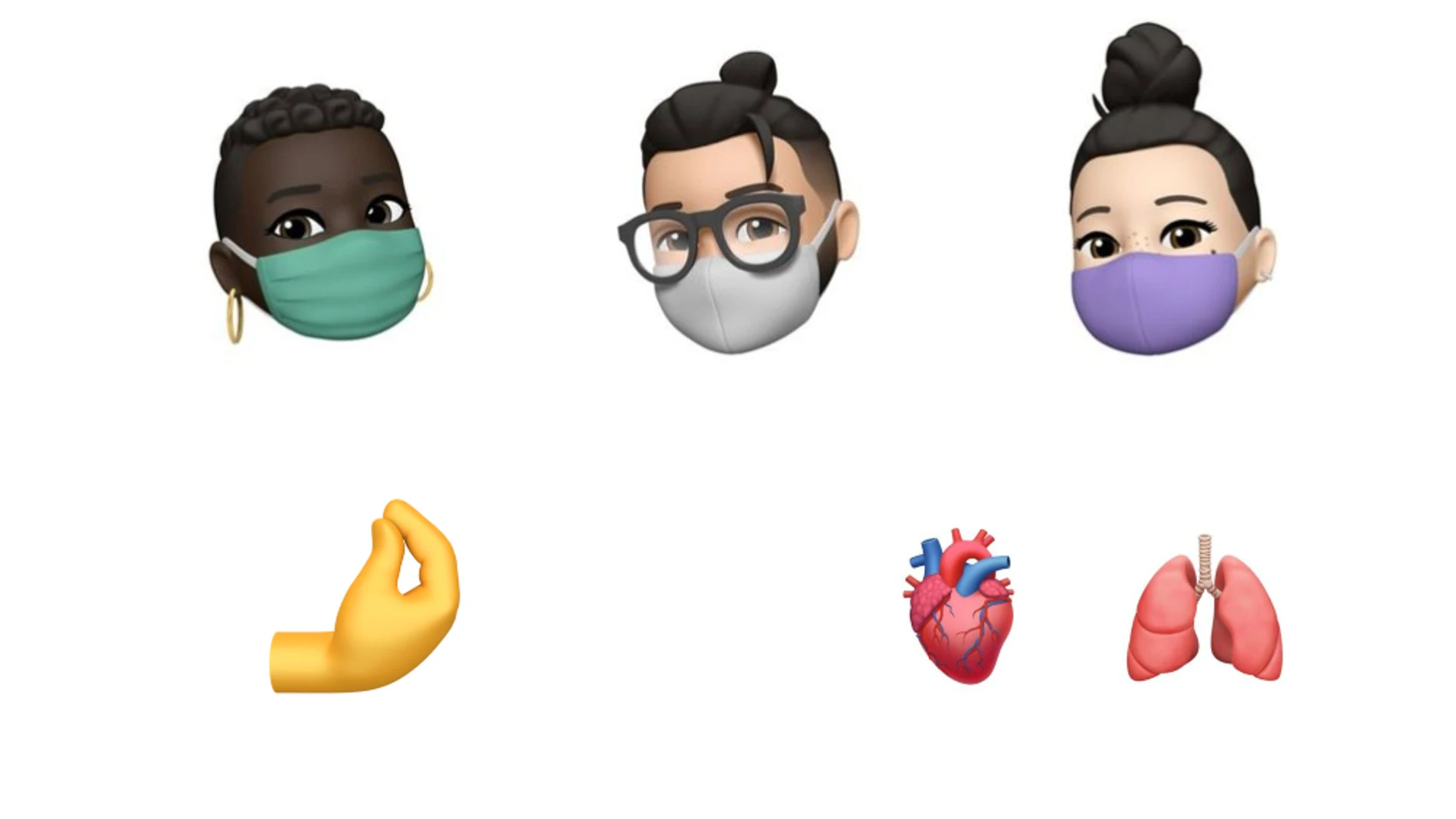 Los nuevos emojis y memojis de Apple para este año