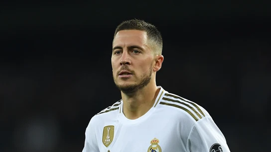 Eden Hazard, con el Real Madrid Eden Hazard, con el Real Madrid