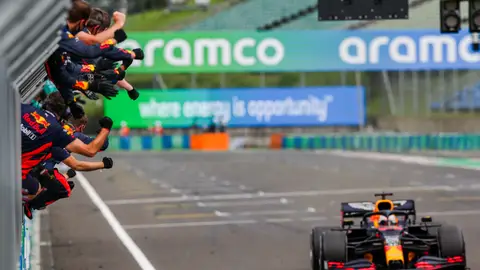 Max Verstappen salvaba los muebles Max Verstappen salvaba los muebles