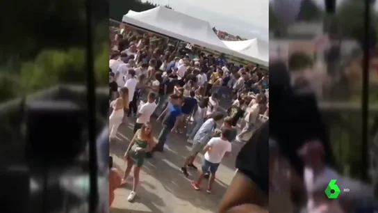 Una fiesta al aire libre en Tenerife Una fiesta al aire libre en Tenerife