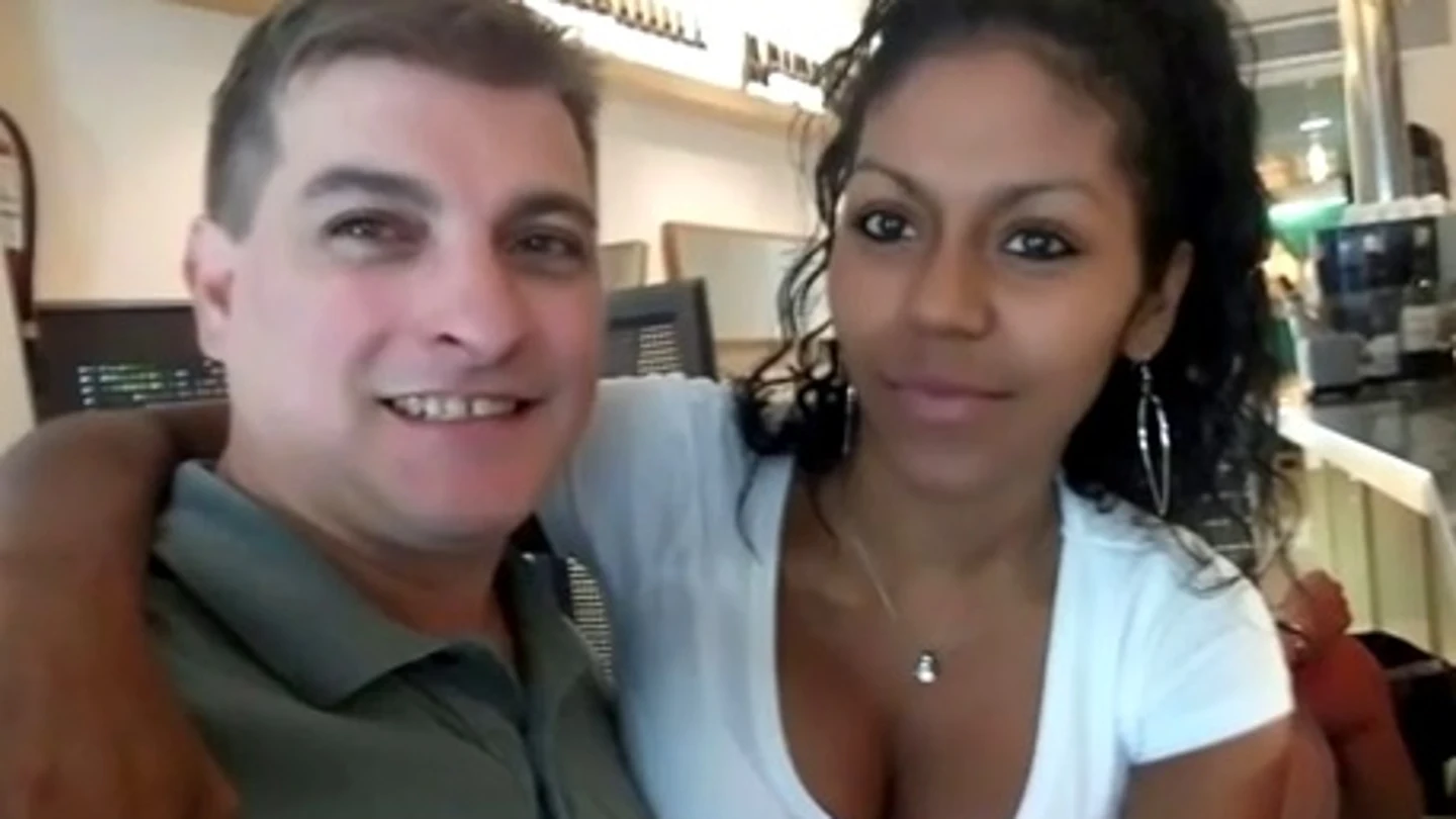 El 'rey del cachopo' junto a Heidi Paz El 'rey del cachopo' junto a Heidi Paz