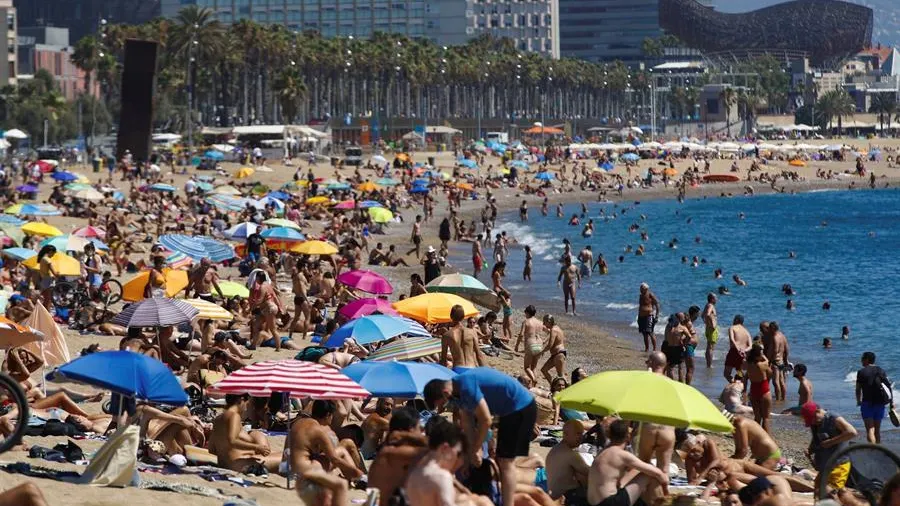 Vista de la playa de San Sebastián