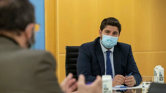 El presidente murciano, Fernando López Miras El presidente murciano, Fernando López Miras