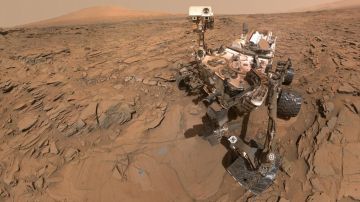 Imagen del rover de la misión ‘Curiosity’ de la NASA, realizada en 2012