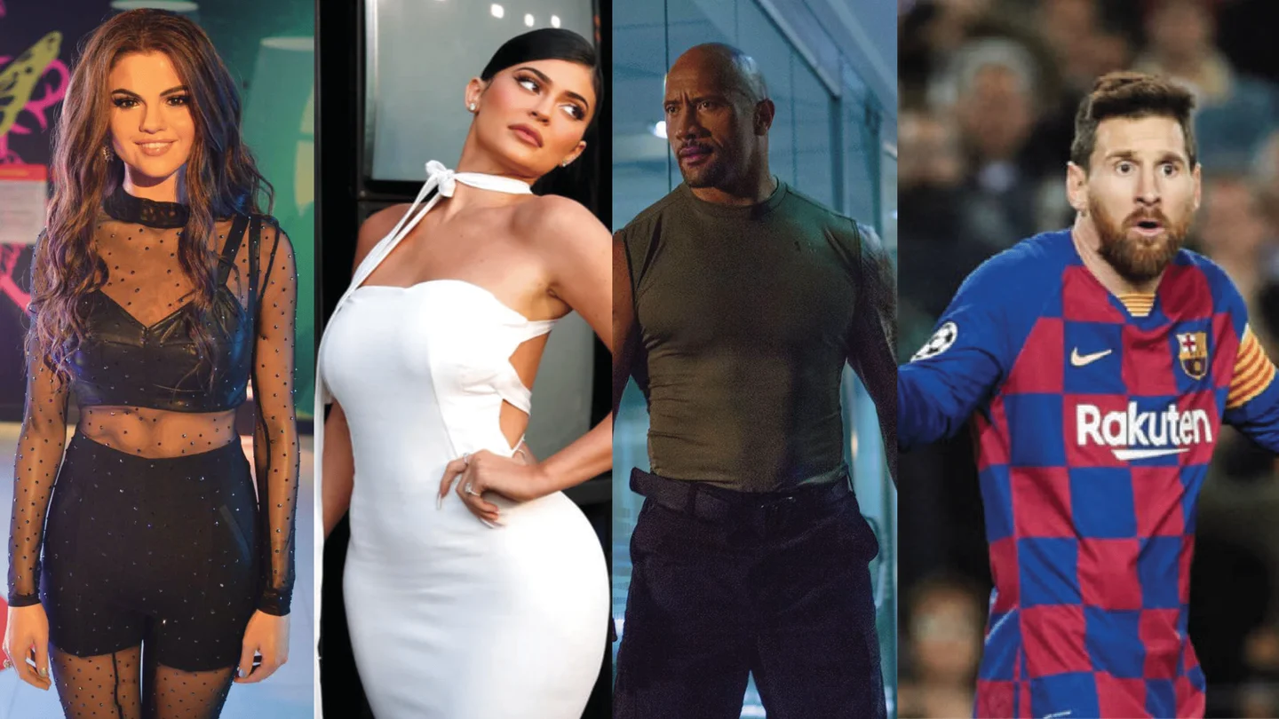 Estos son los famosos que más cobran por publicación Instagram Estos son los famosos que más cobran por publicación Instagram