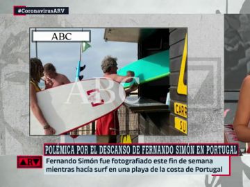 Críticas a Fernando Simón por tomarse un descanso en Portugal Críticas a Fernando Simón por tomarse un descanso en Portugal