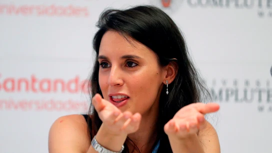La ministra de Igualdad, Irene Montero La ministra de Igualdad, Irene Montero