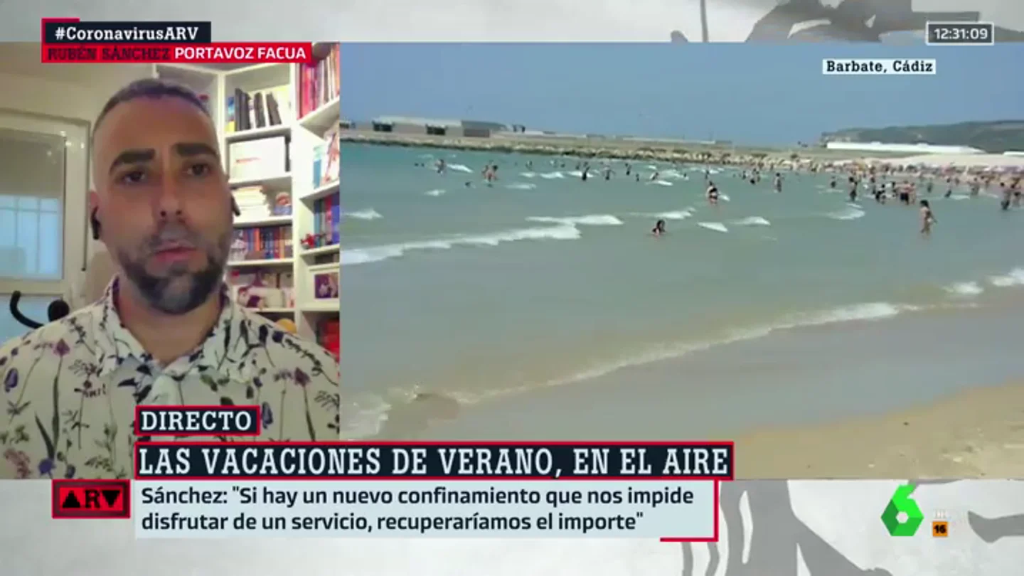 Rubén Sánchez, portavoz de Facua facua