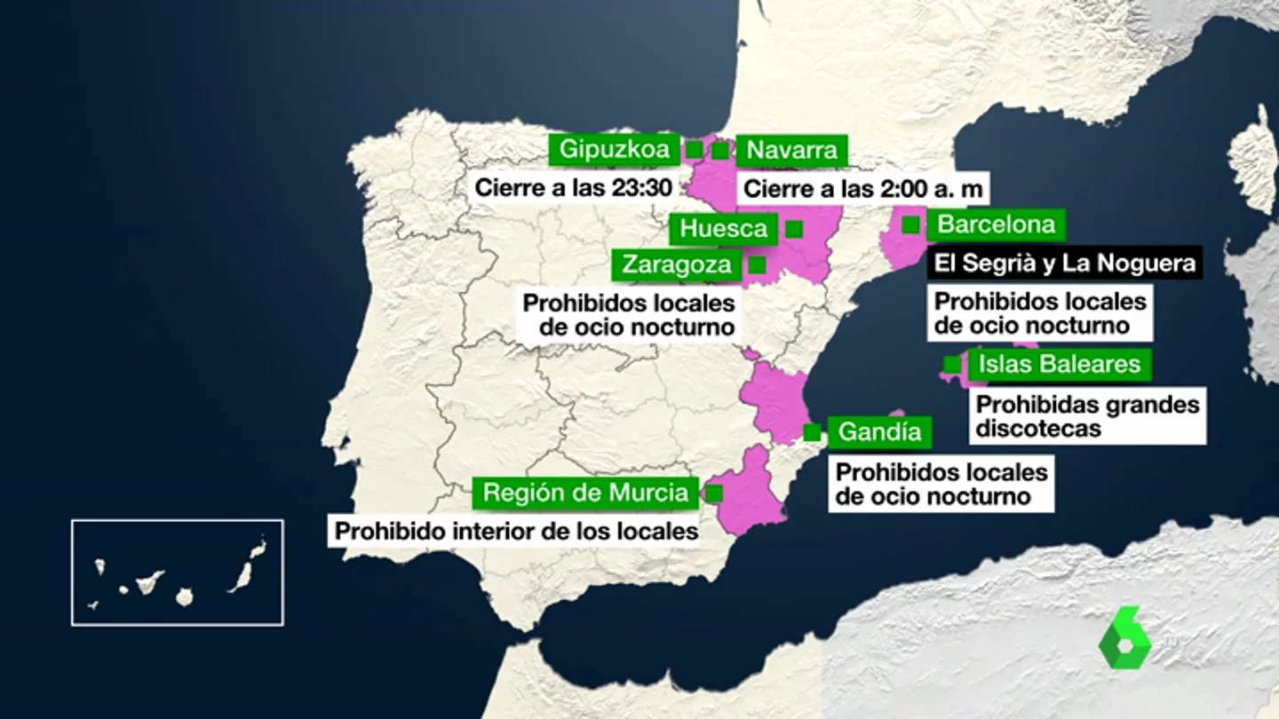 ¿Cierre o regulación del ocio nocturno?: el 10% de los brotes de coronavirus se originan en discotecas ¿Cierre o regulación del ocio nocturno?: el 10% de los brotes de coronavirus se originan en discotecas