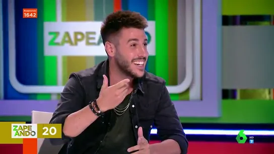 Antonio José se enfrenta al reto musical de Zapeando con canción en directo incluida Antonio José se enfrenta al reto musical de Zapeando con canción en directo incluida