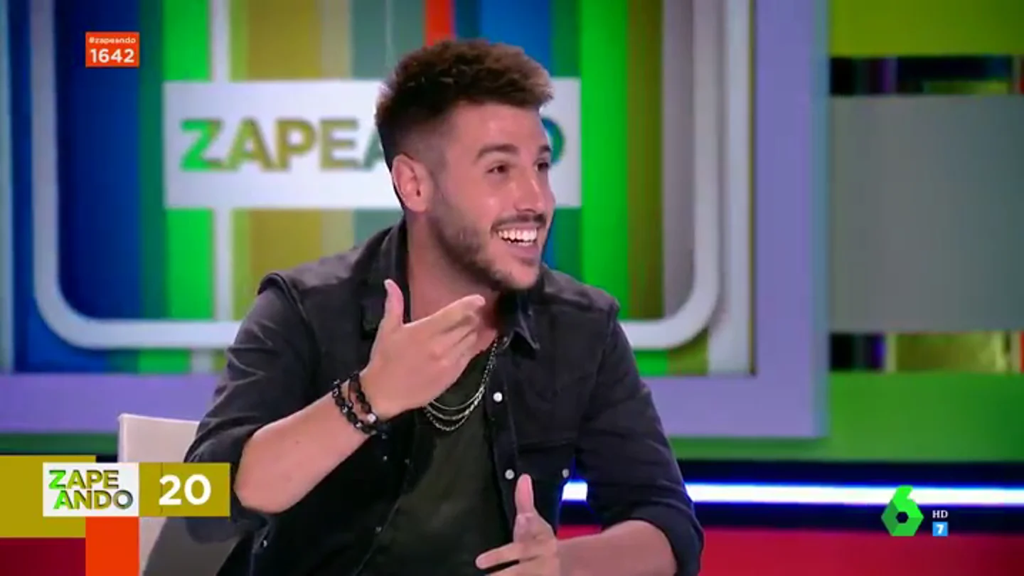 Antonio José se enfrenta al reto musical de Zapeando con canción en directo incluida Antonio José se enfrenta al reto musical de Zapeando con canción en directo incluida