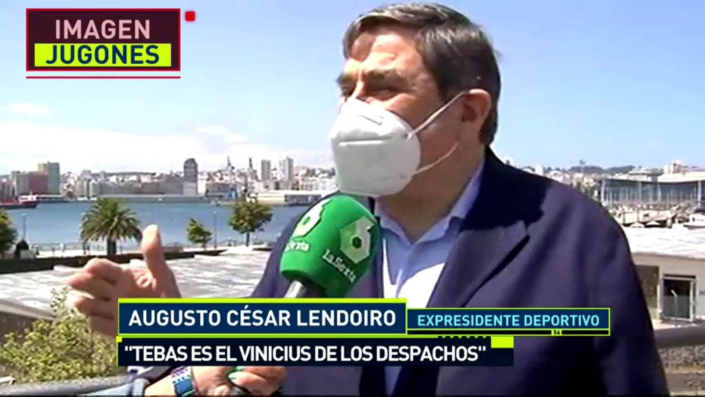 Lendoiro: "Tebas es el Vinicius de los despachos" Lendoiro: "Tebas es el Vinicius de los despachos"