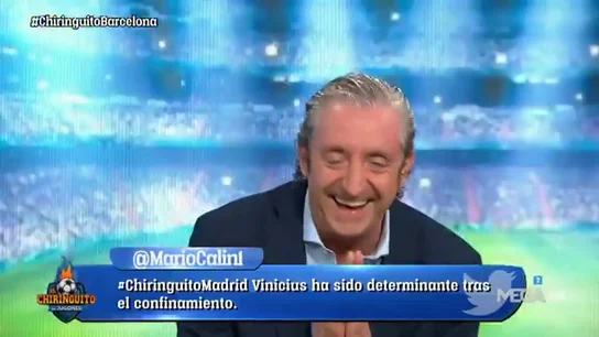 El ataque de risa de Josep Pedrerol El ataque de risa de Josep Pedrerol