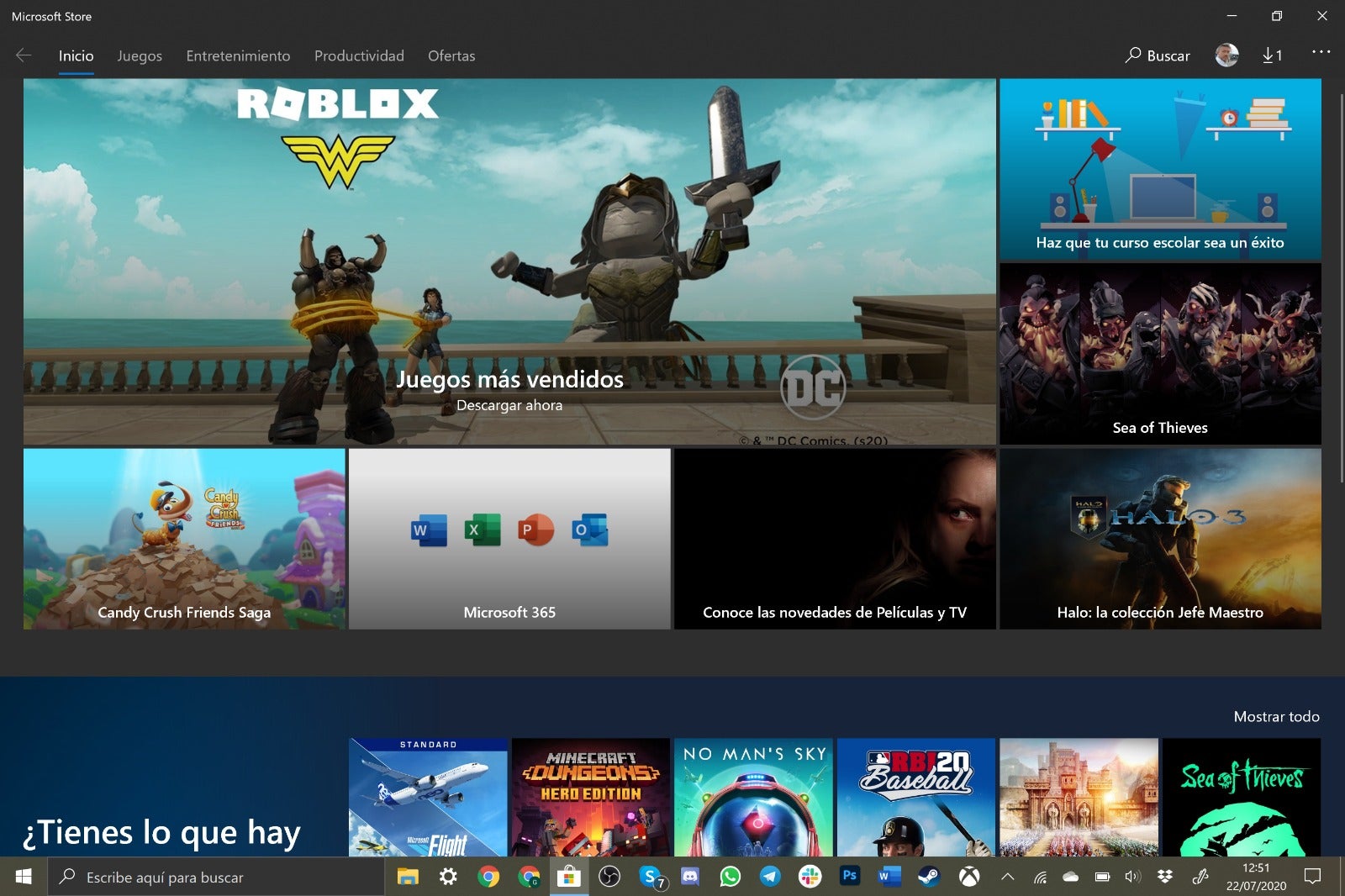 Microsoft Store de Windows 10