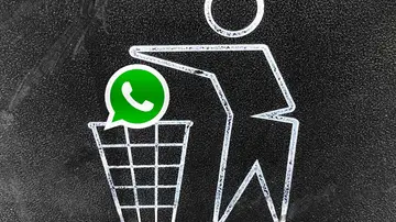 Borrar mensaje en WhatsApp