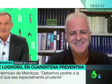 El alcalde de Logroño, aislado tras estar en contacto con un positivo en Covid: "Tenemos que ser extremadamente cautos" El alcalde de Logroño, aislado tras estar en contacto con un positivo en Covid: "Tenemos que ser extremadamente cautos"