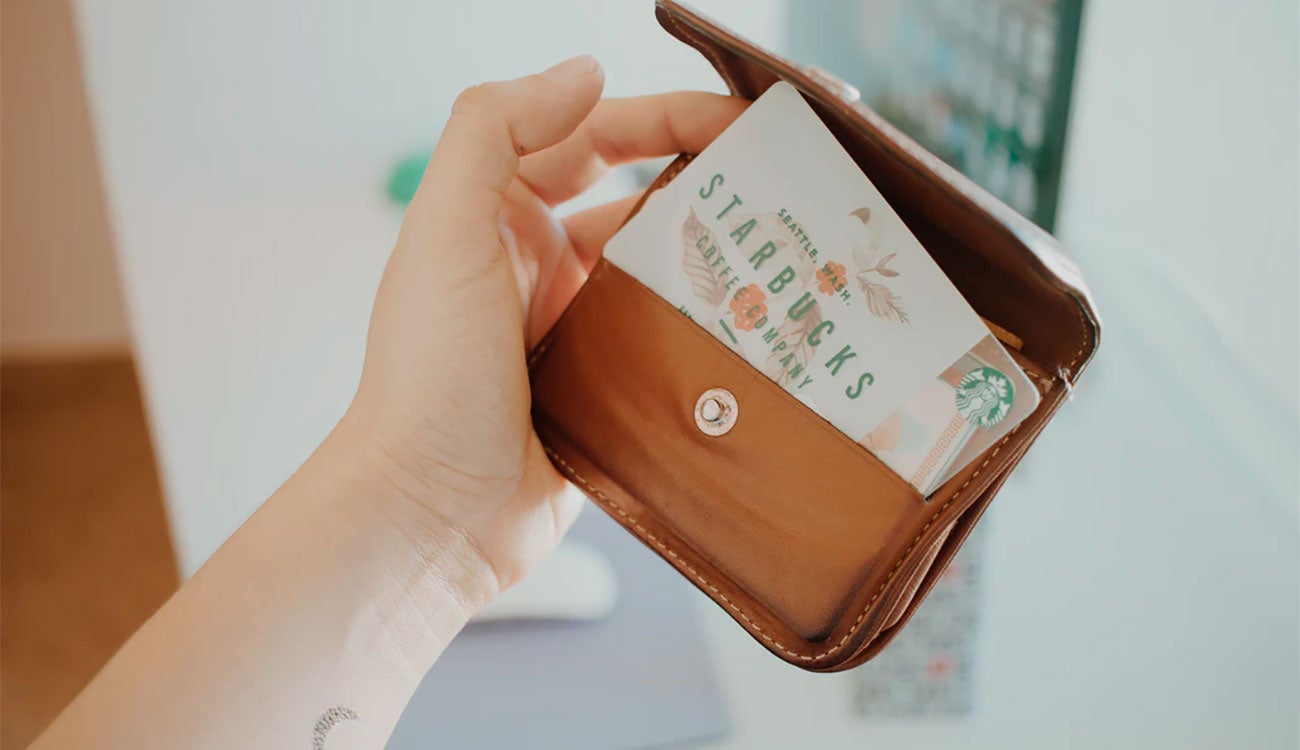 Tarjeta de Starbucks