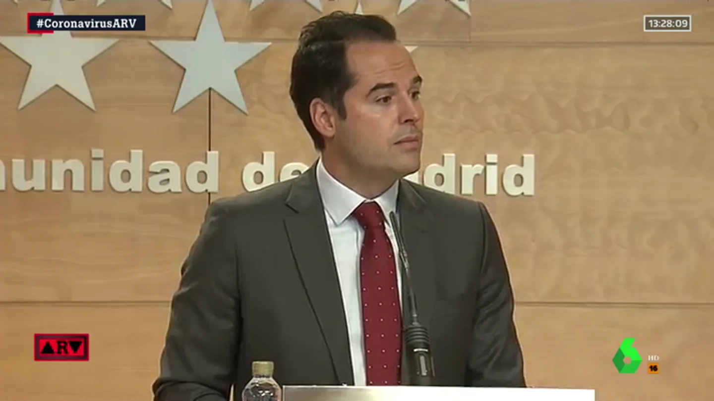 El vicepresidente madrileño, Ignacio Aguado El vicepresidente madrileño, Ignacio Aguado