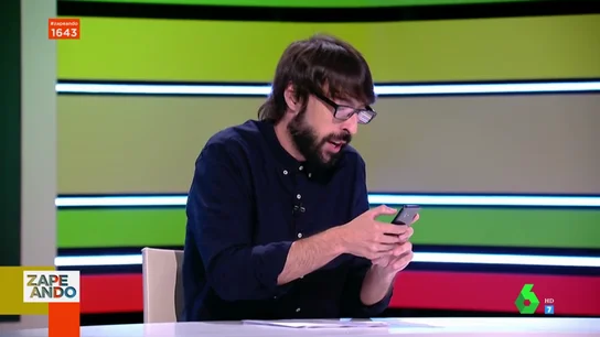 Quique Peinado reproduce en directo un audio de Whatsapp de Santi Alverú Quique Peinado reproduce en directo un audio de Whatsapp de Santi Alverú