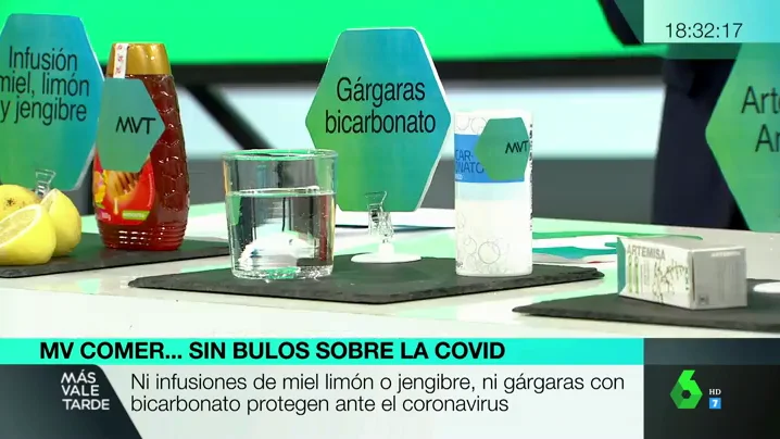 Bulos en redes sobre supuestos 'remedios caseros para curar el COVID-19'