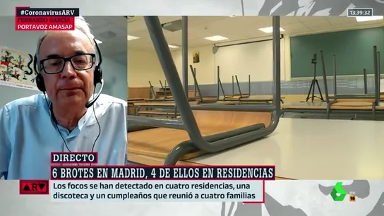 El portavoz de AMASAP, Fernando García AMASAP