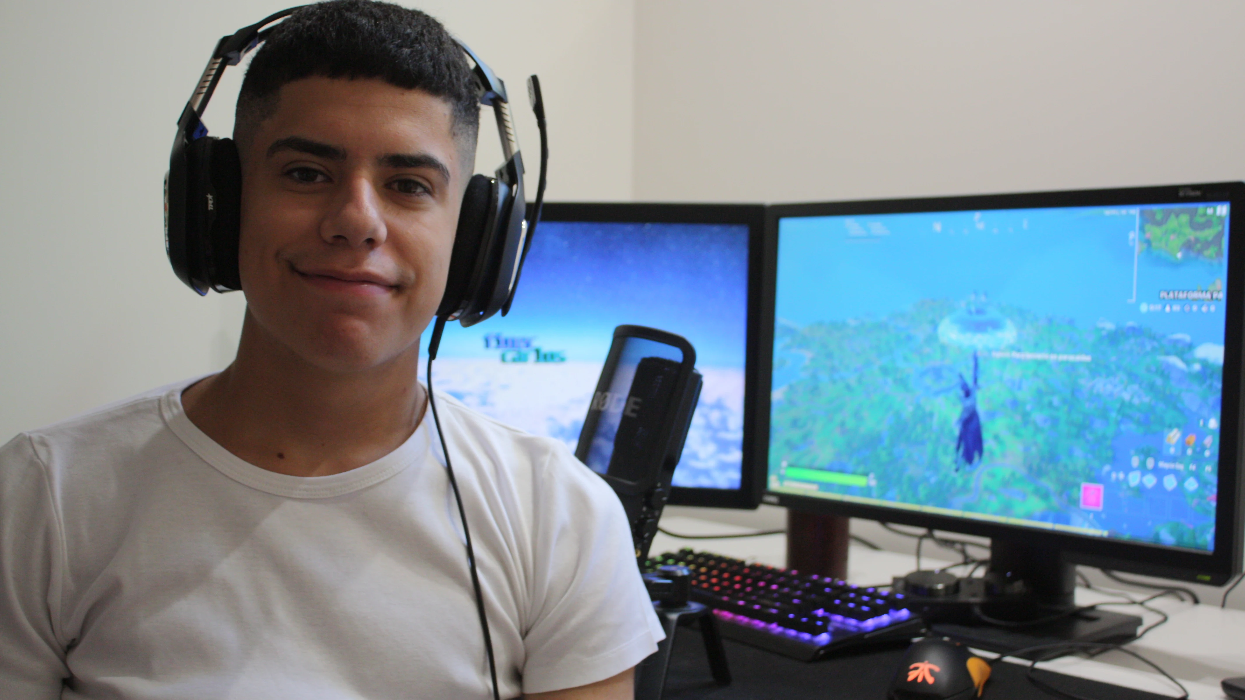 Nueve días seguidos jugando al Fornite: así ha conseguido el récord mundial un joven de 17 años